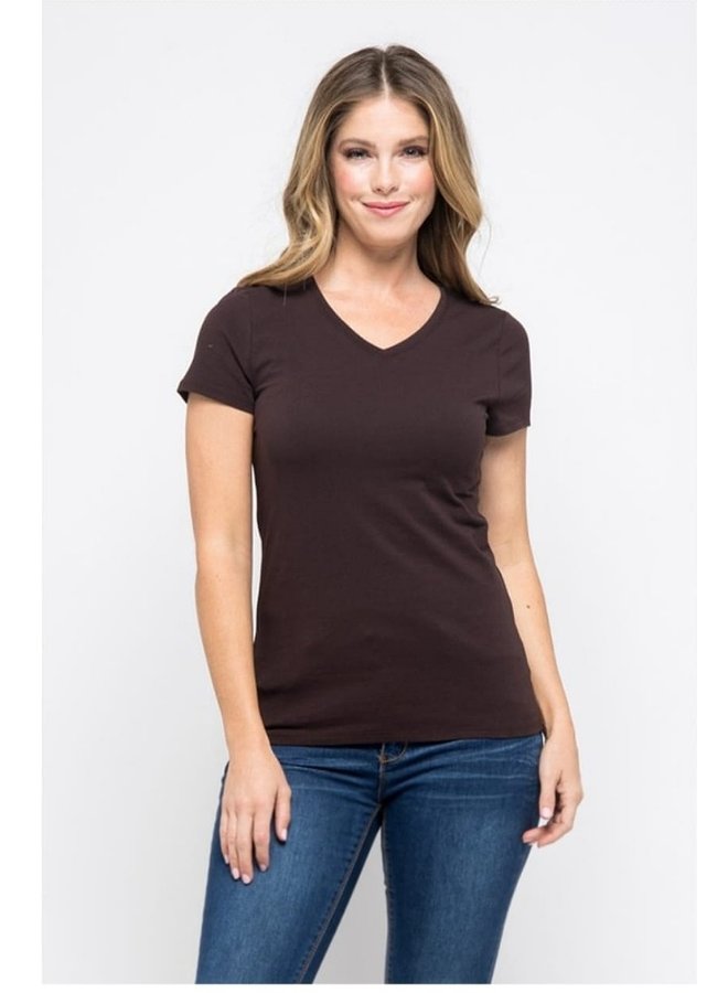 V-neck t-shirts