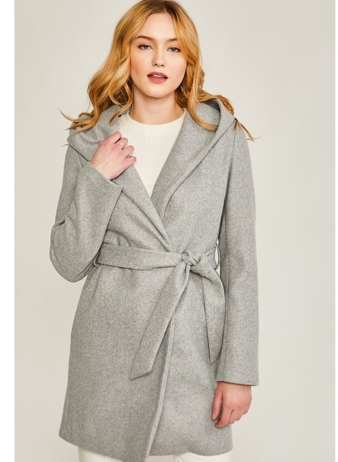 Fleece Belted Coat