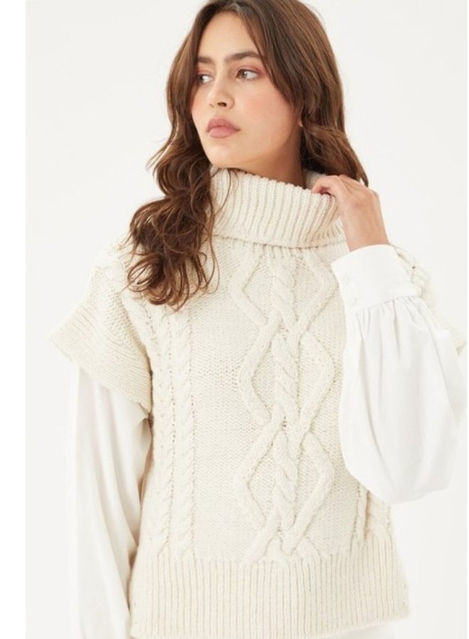 Turtleneck sweater top