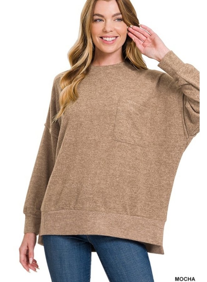Brushed Oversize sweater
