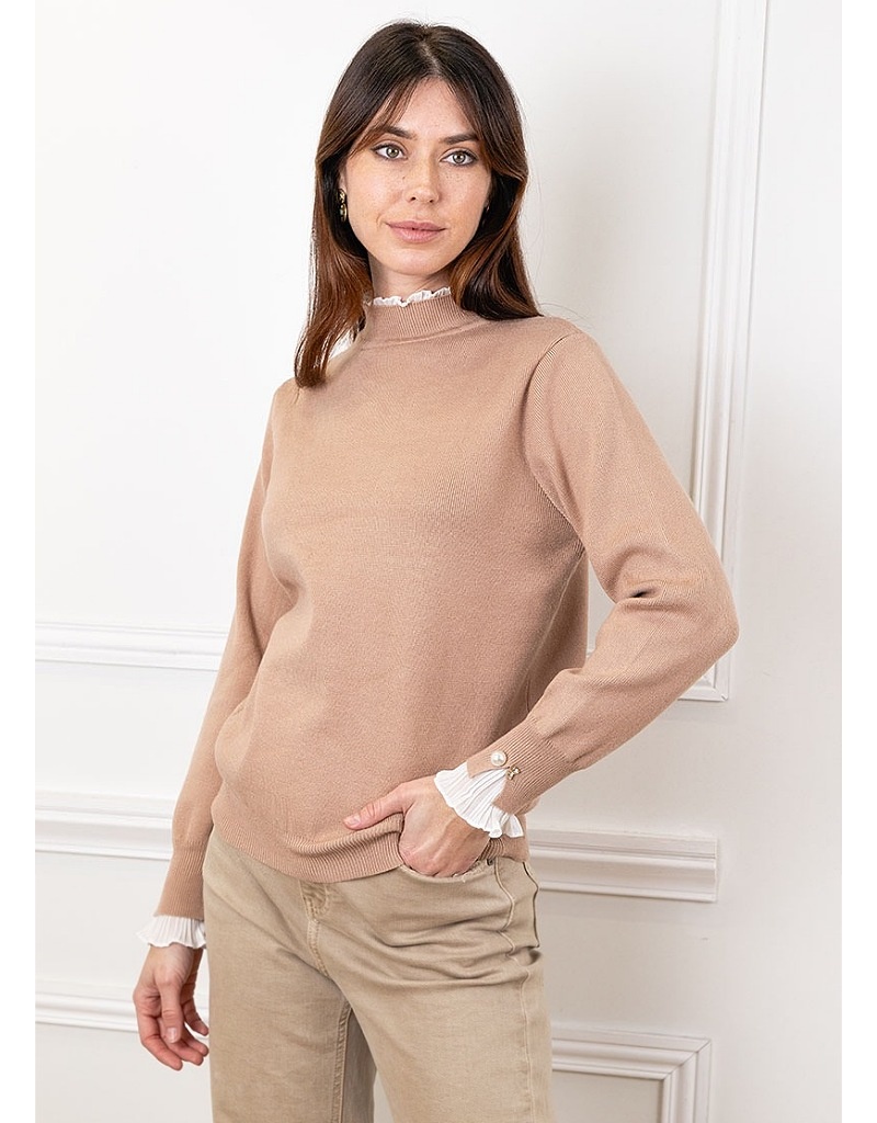 Pearl cuff deals jumper