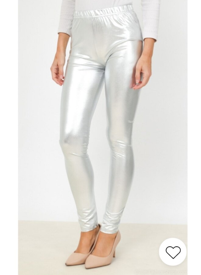 Foil leggings