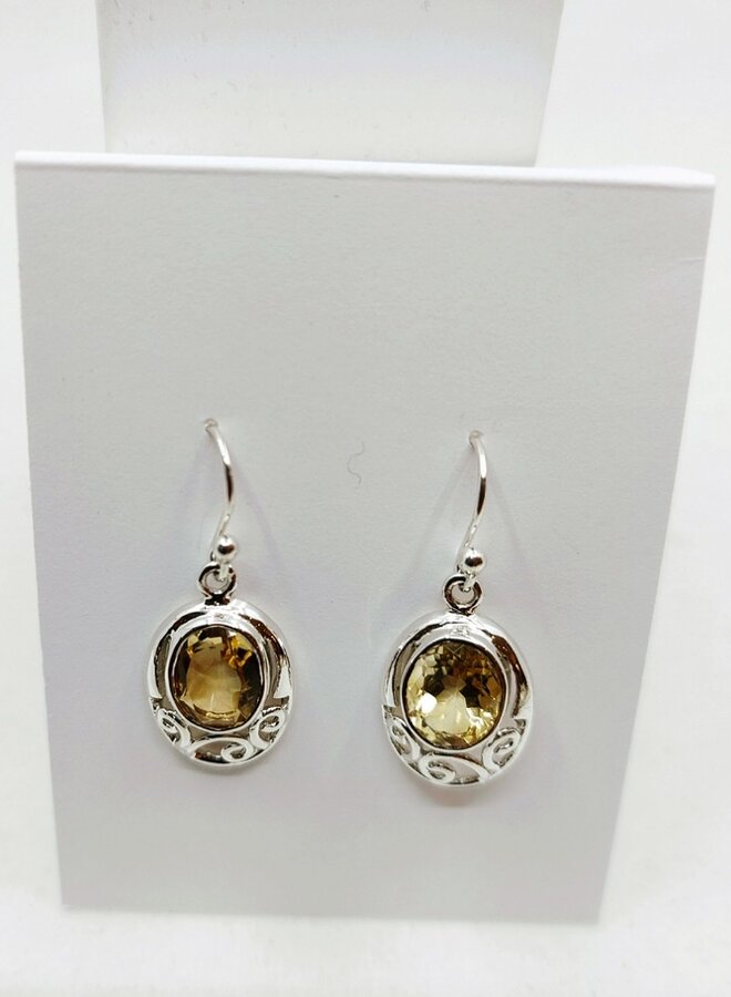 Citrine earrings