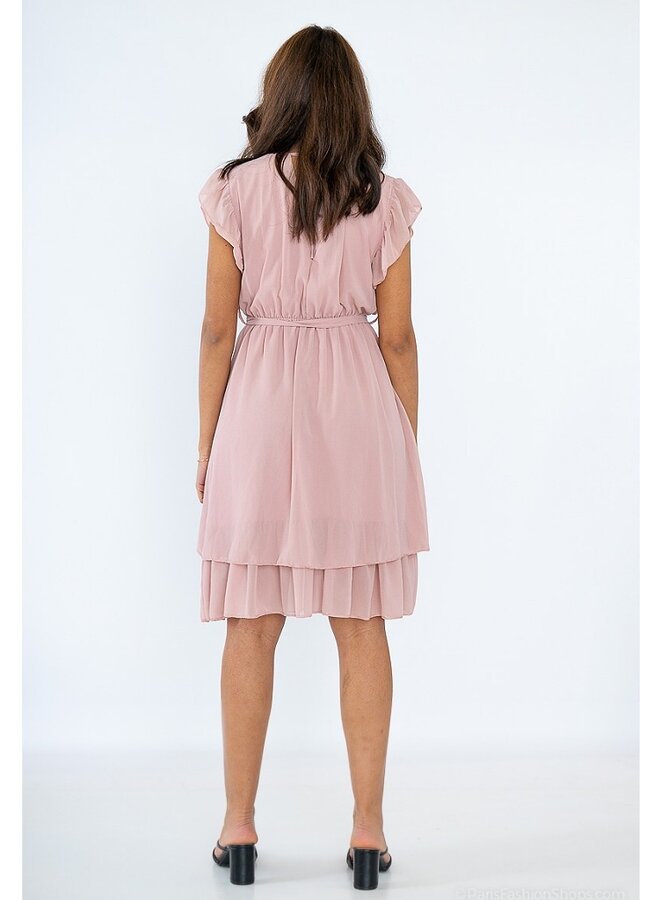 Short pleated dress