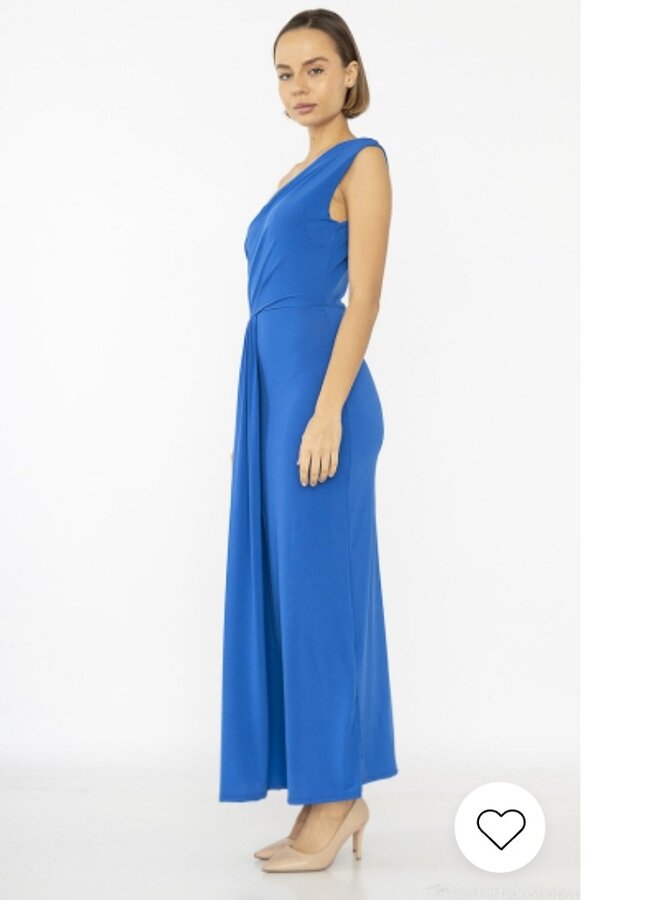 One shoulder maxi dress