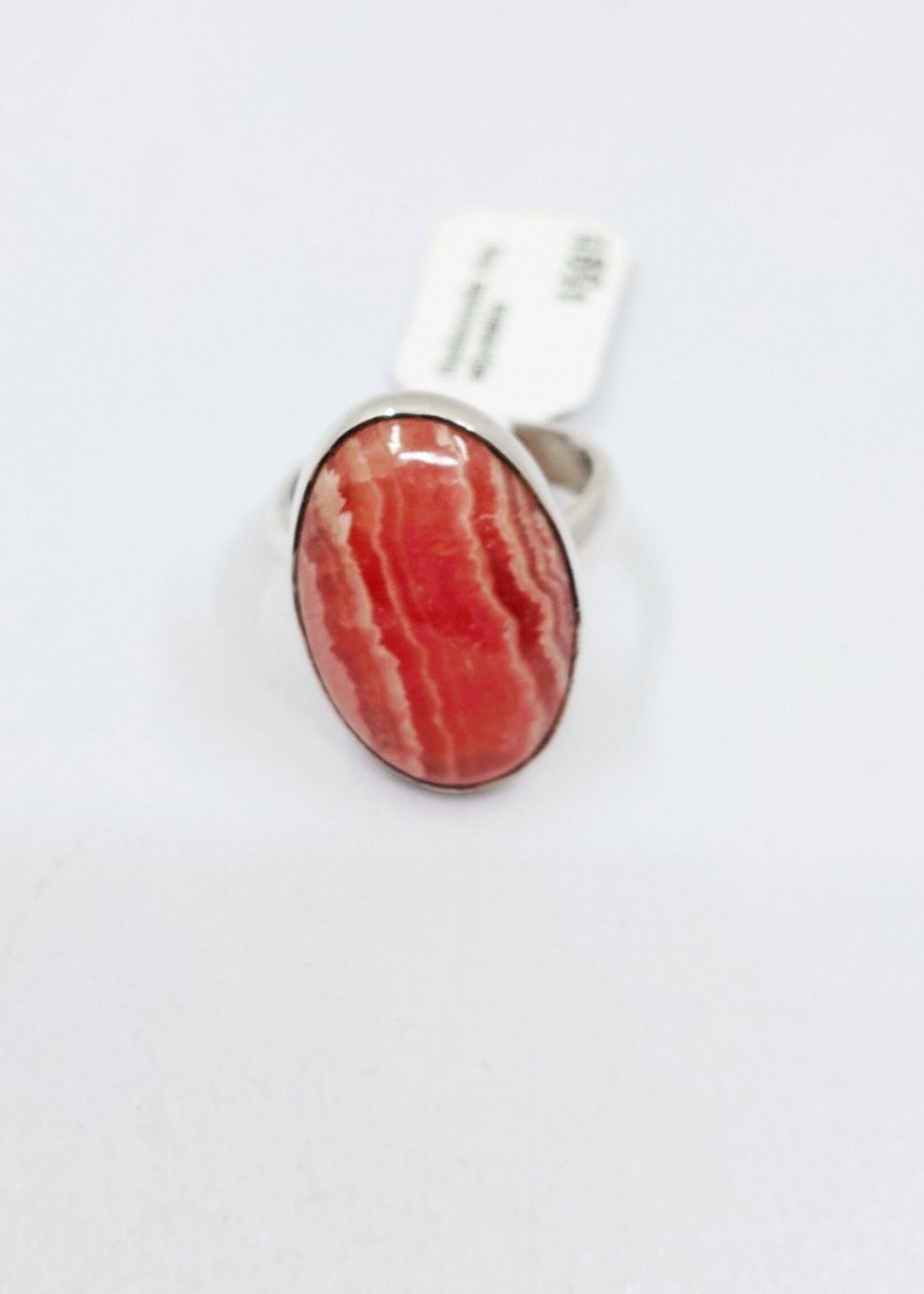 rhodocrosite ring adjustable