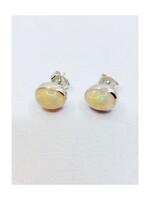 Ethiopian opal studs