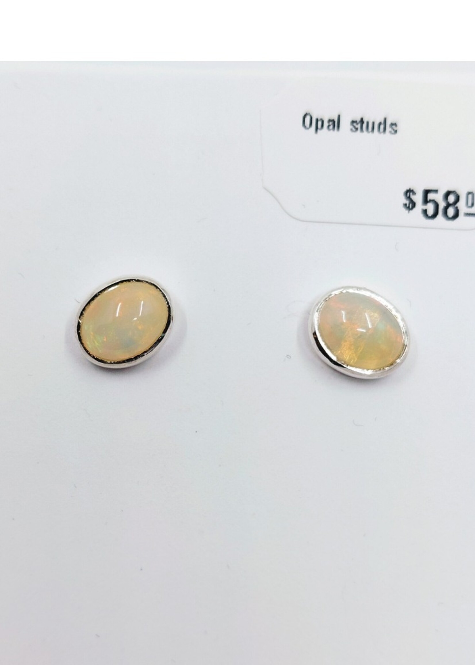 Opal studs