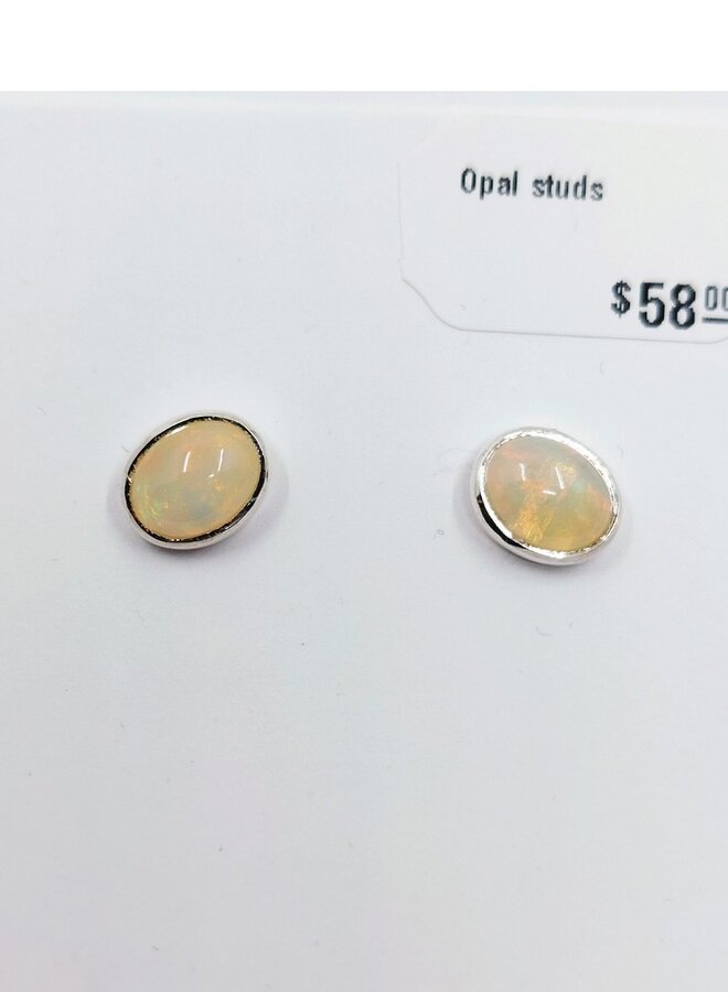 Opal studs