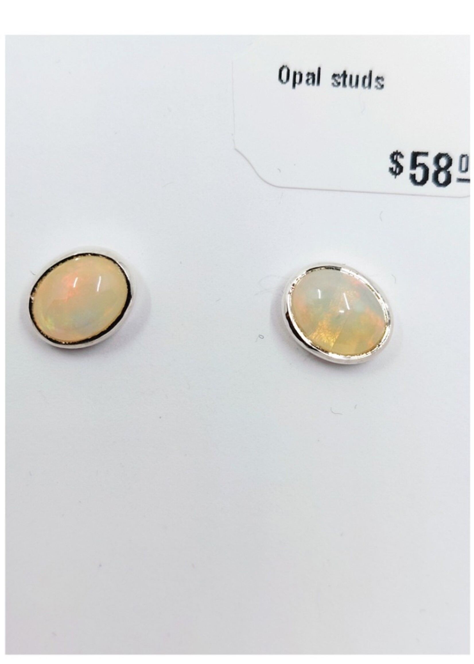 Opal studs