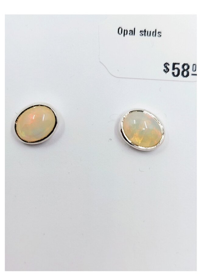 Opal studs