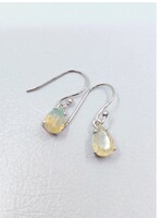 Ethiopian opal earrings