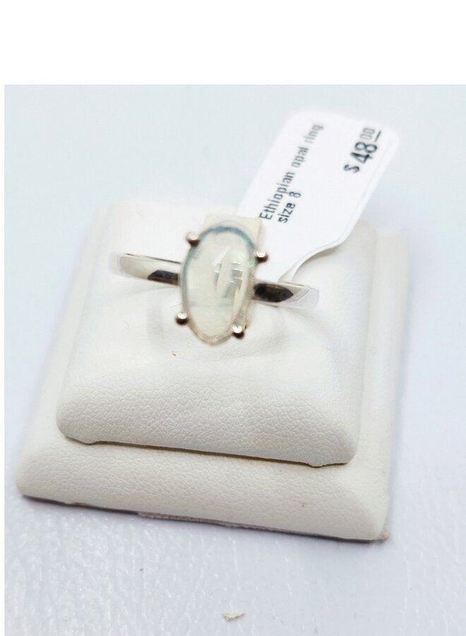 Ethiopian opal ring size 8