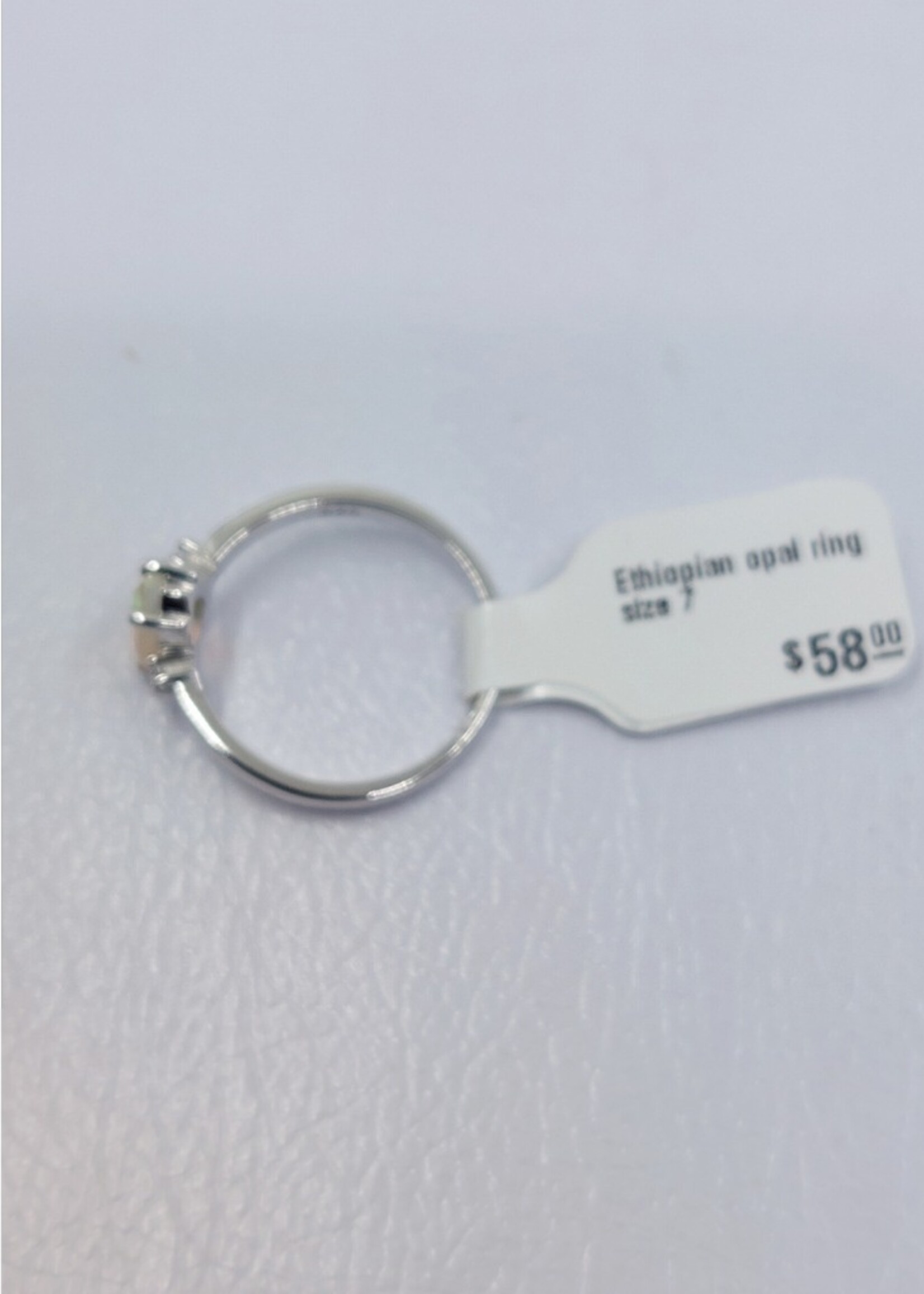 Ethiopian opal ring size 7