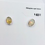 Ethiopian opal studs