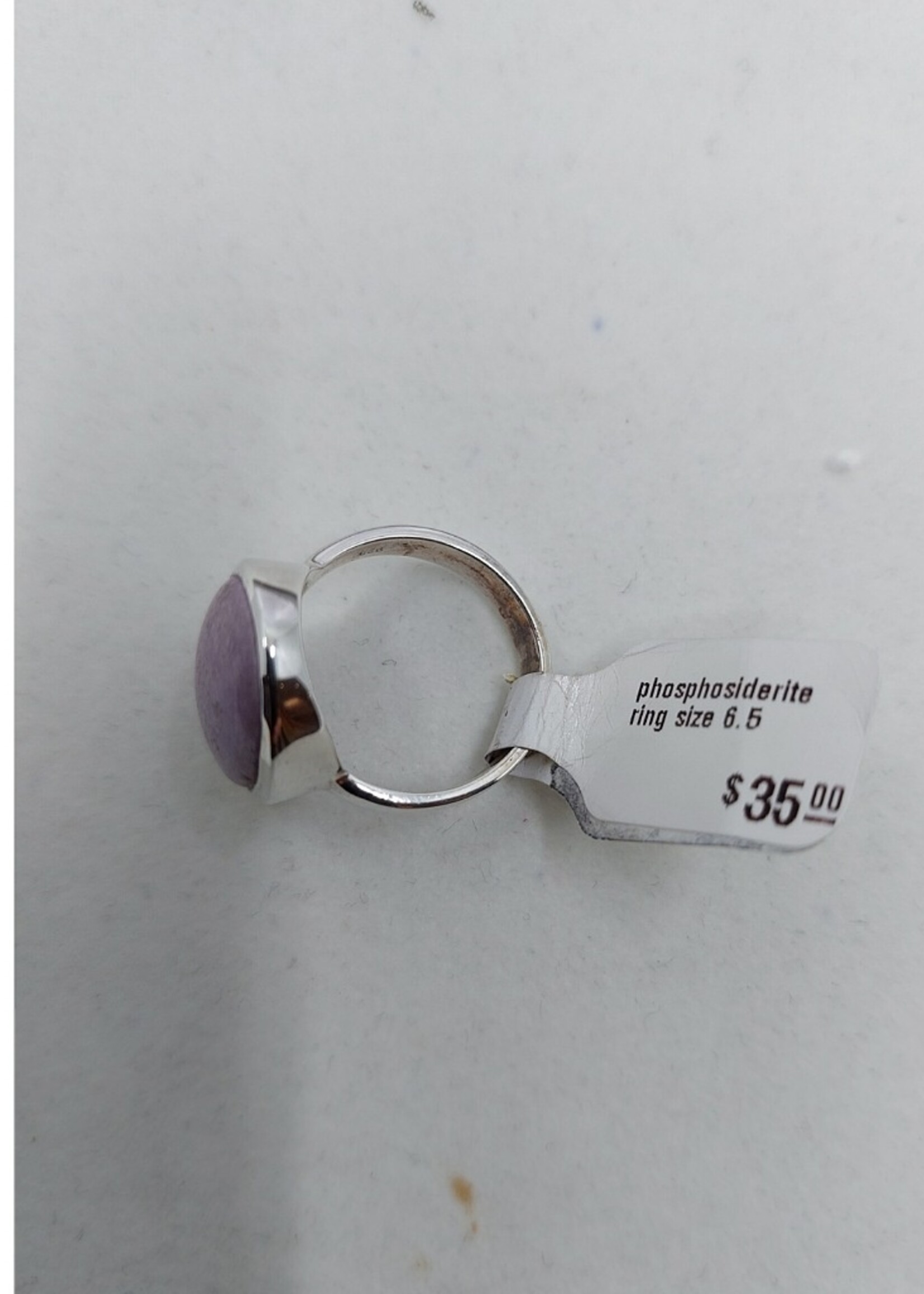 phosphosiderite ring size 6.5