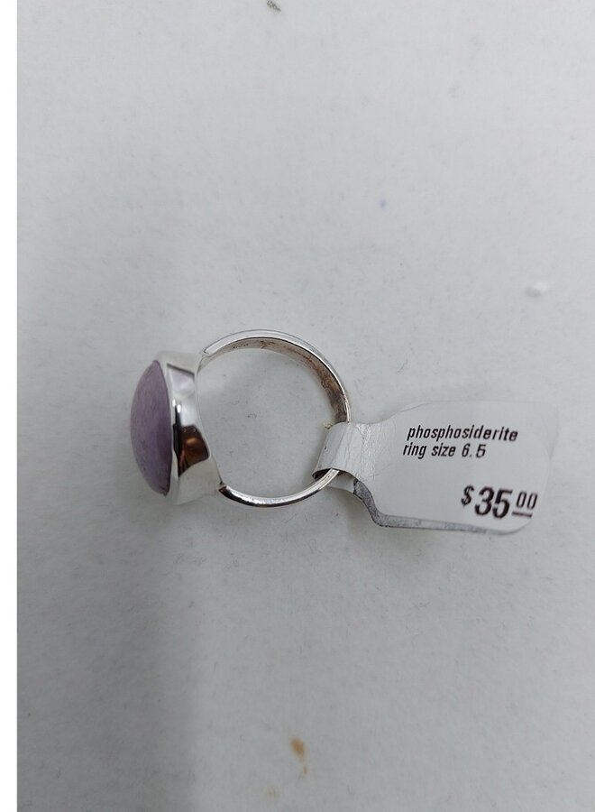 phosphosiderite ring size 6.5