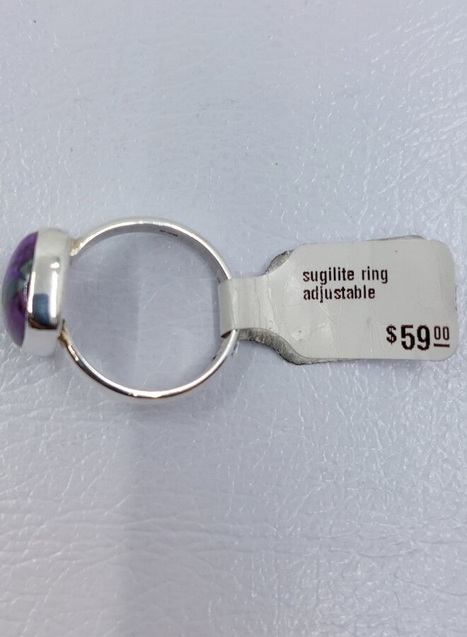 sugilite ring adjustable