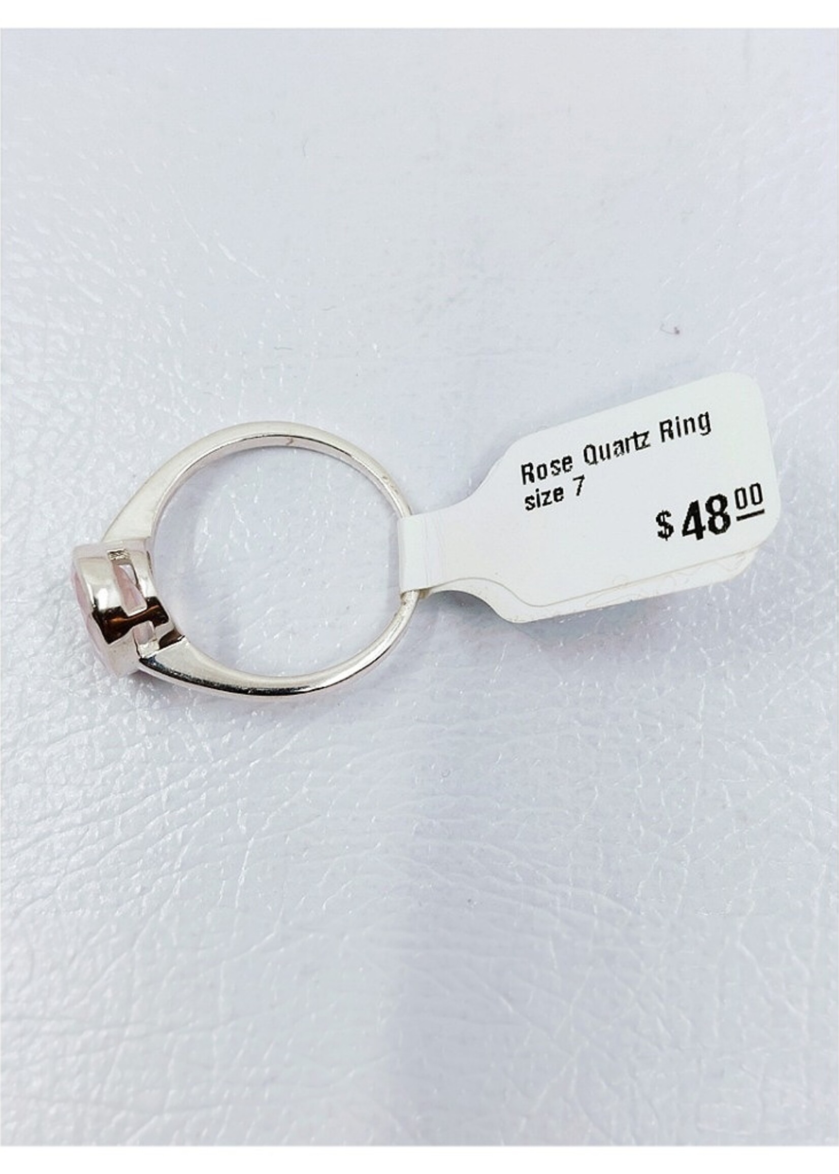 Rose Quartz Ring size 7