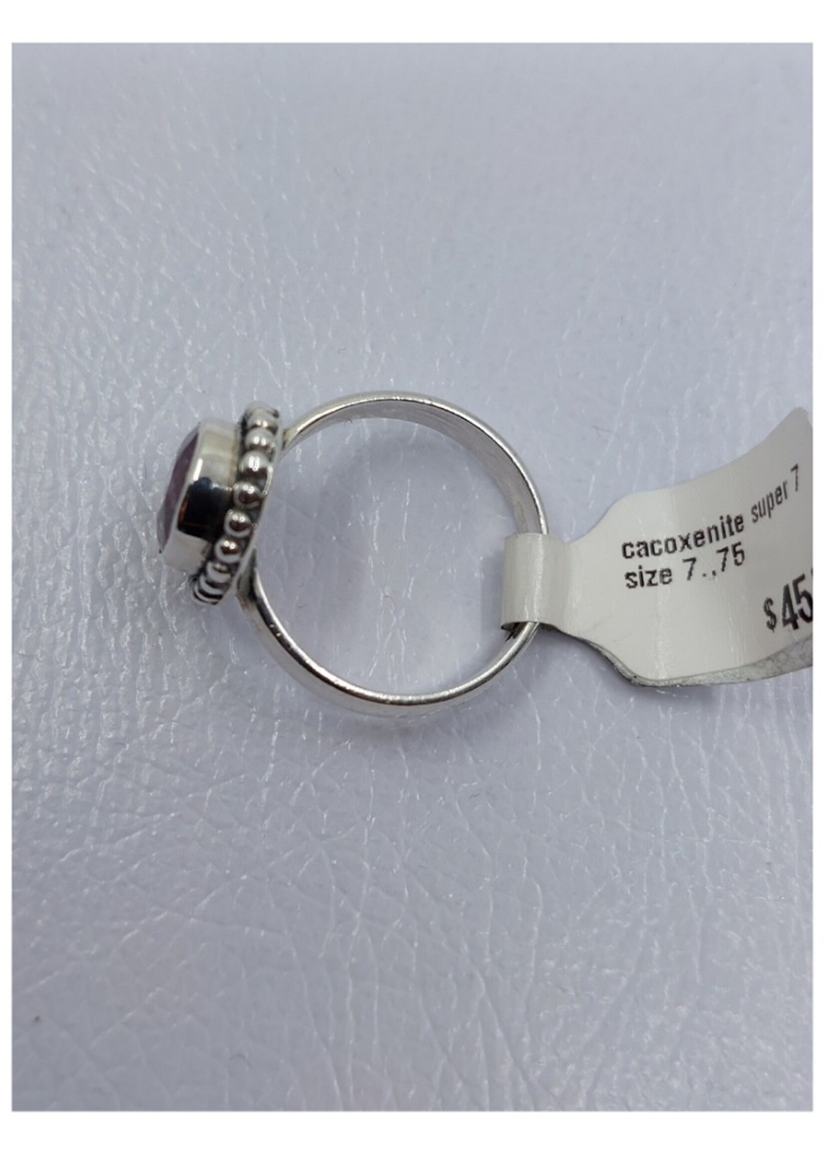 cacoxenite super 7 size 7.,75