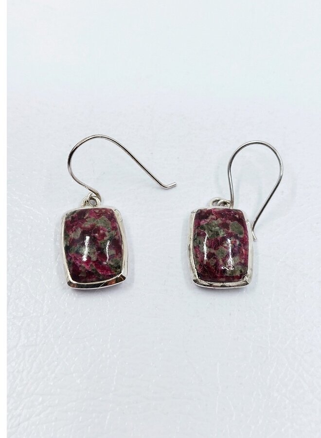 eudialyte earrings