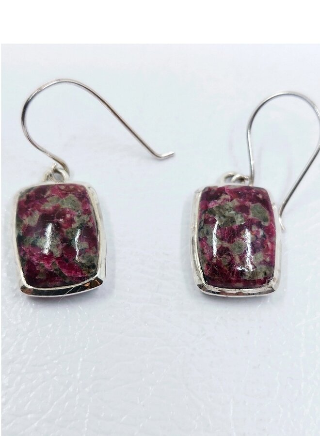 eudialyte earrings