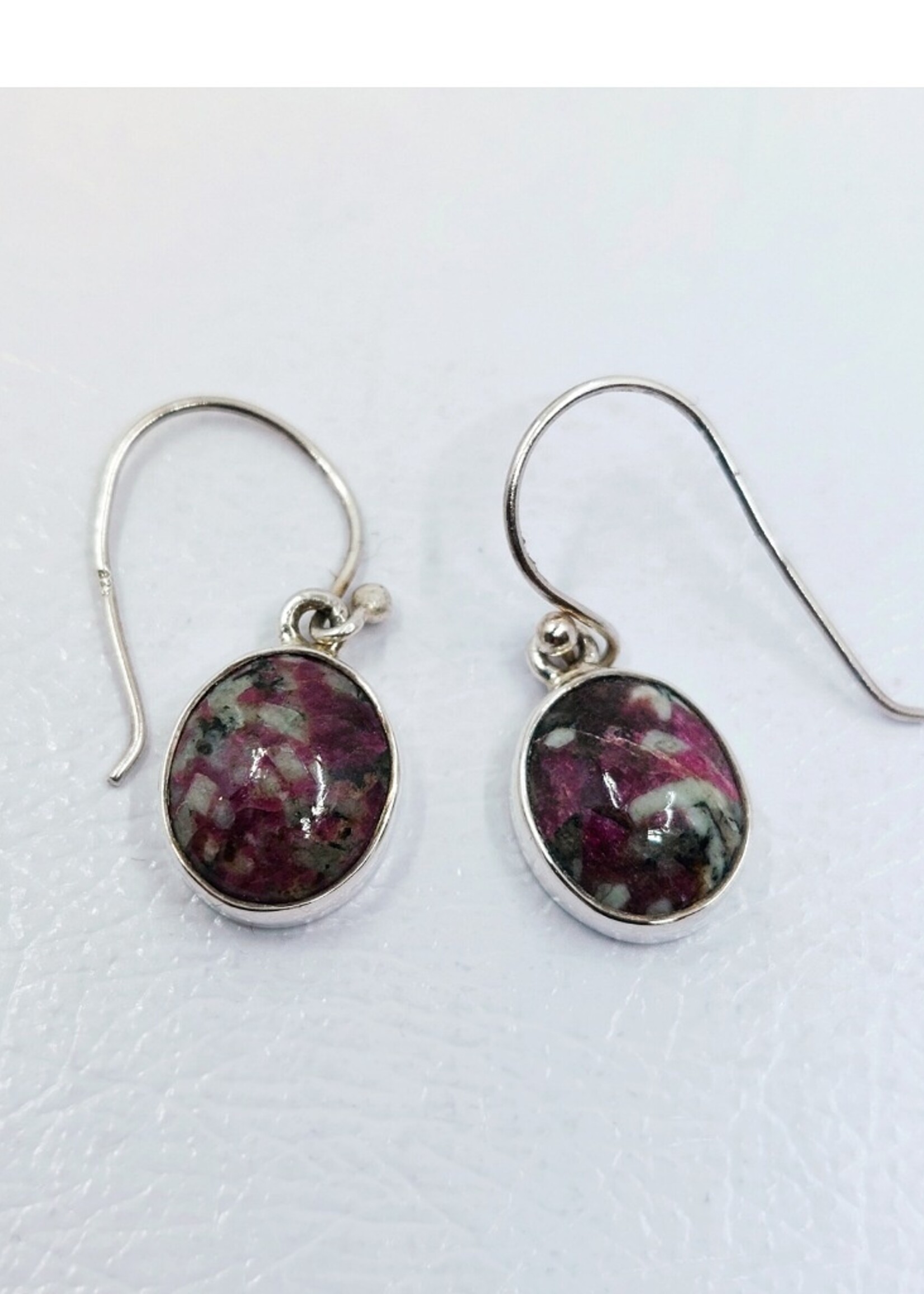 eudialyte earrings