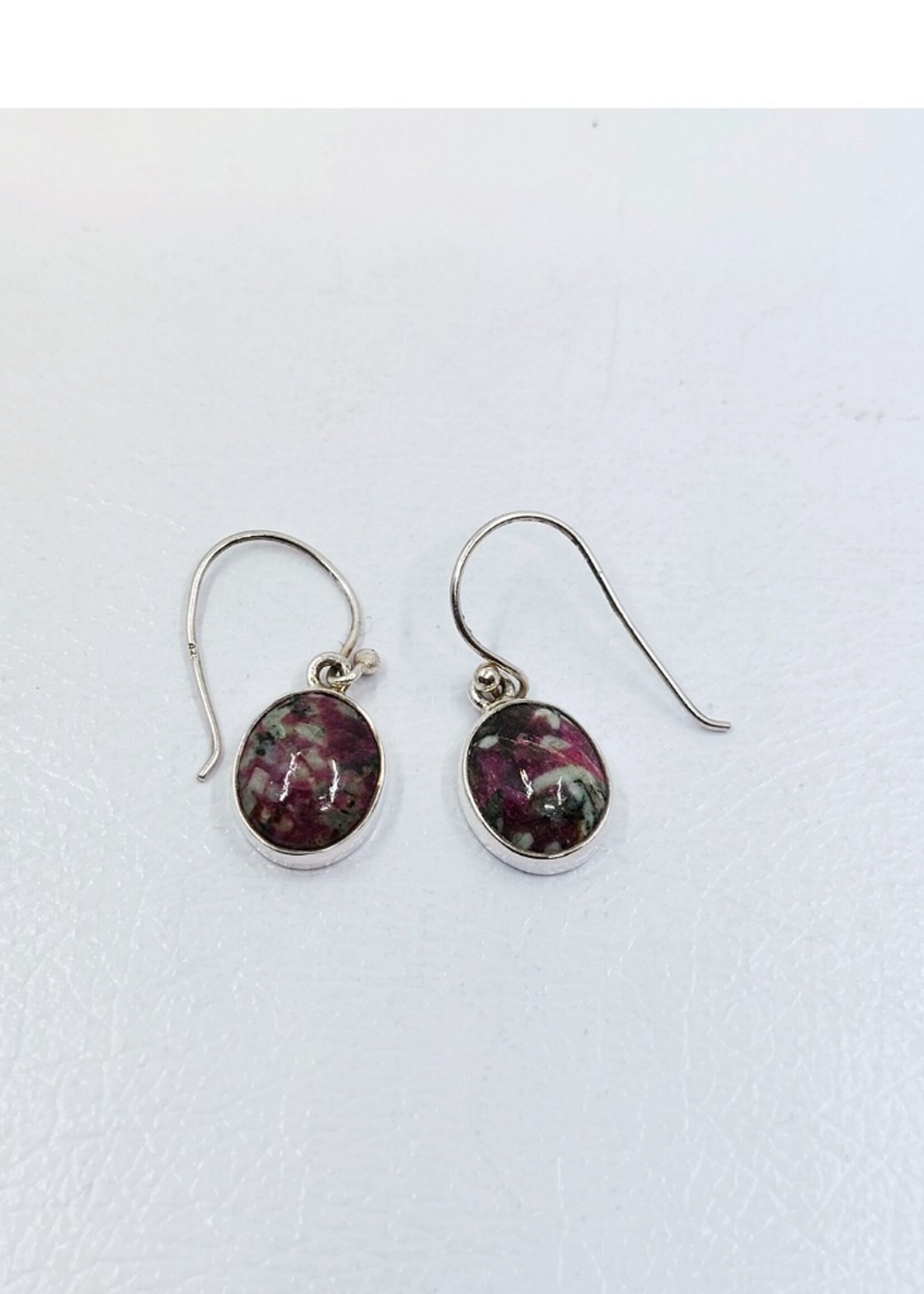 eudialyte earrings