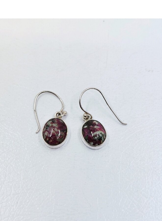 eudialyte earrings