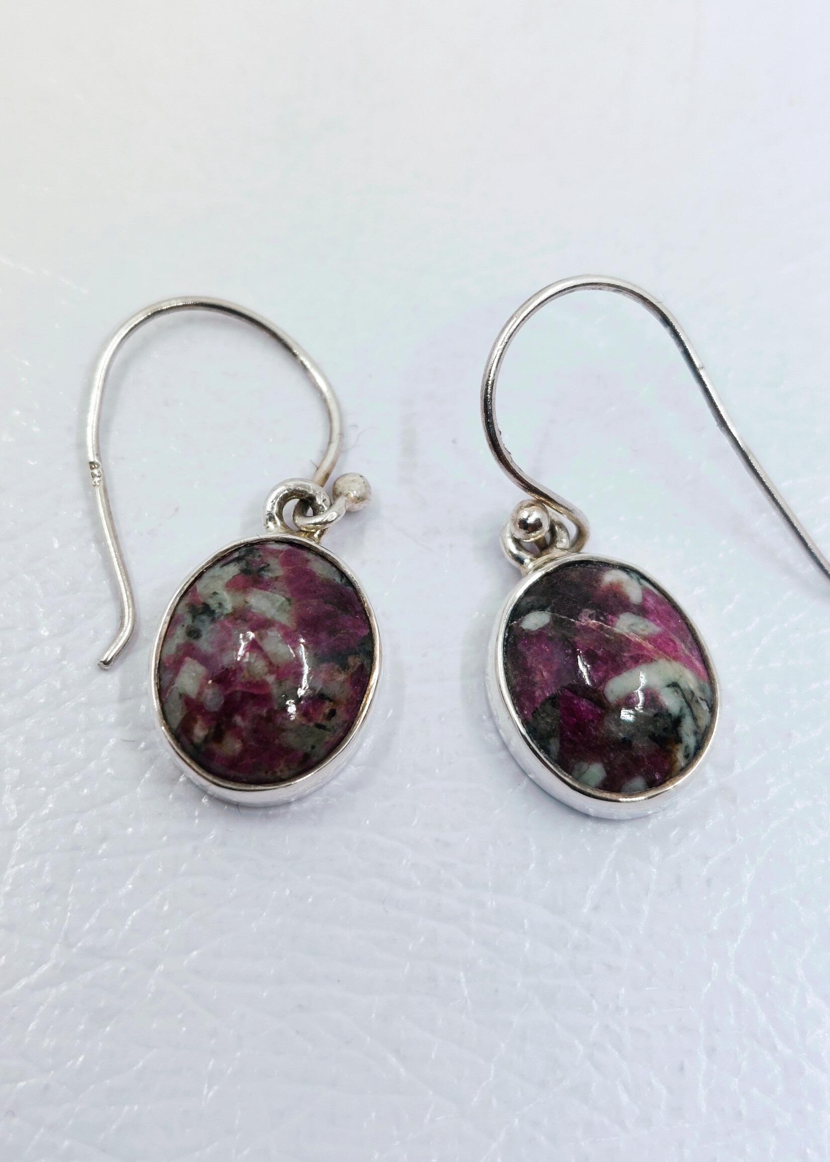 eudialyte earrings