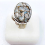 snakeskin jasper ring