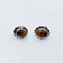 Tiger Eye studs