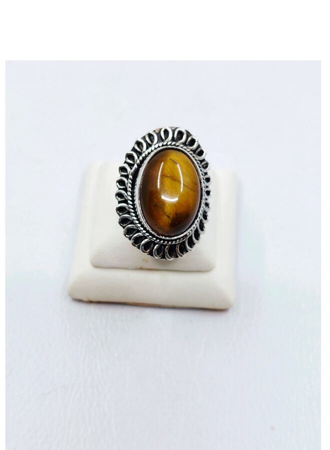 Tiger's Eye Ring size 6