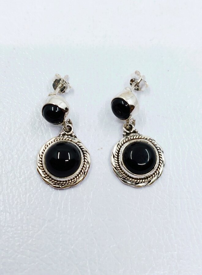 onyx earrings