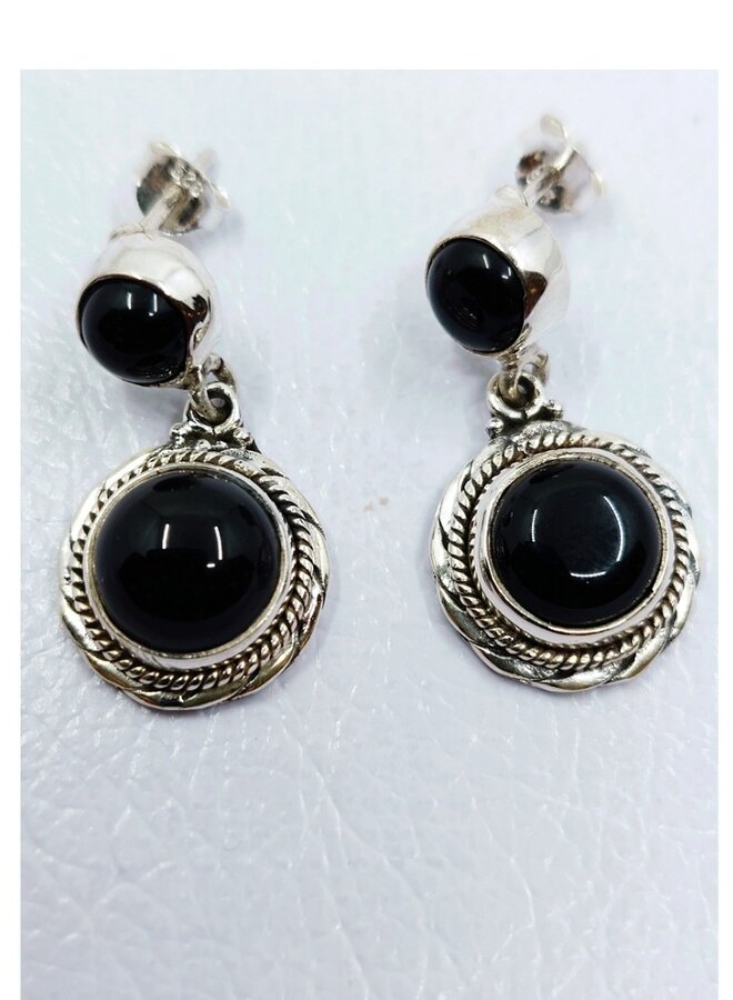onyx earrings