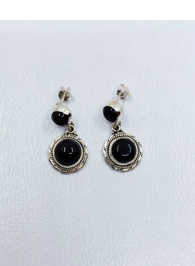 onyx earrings