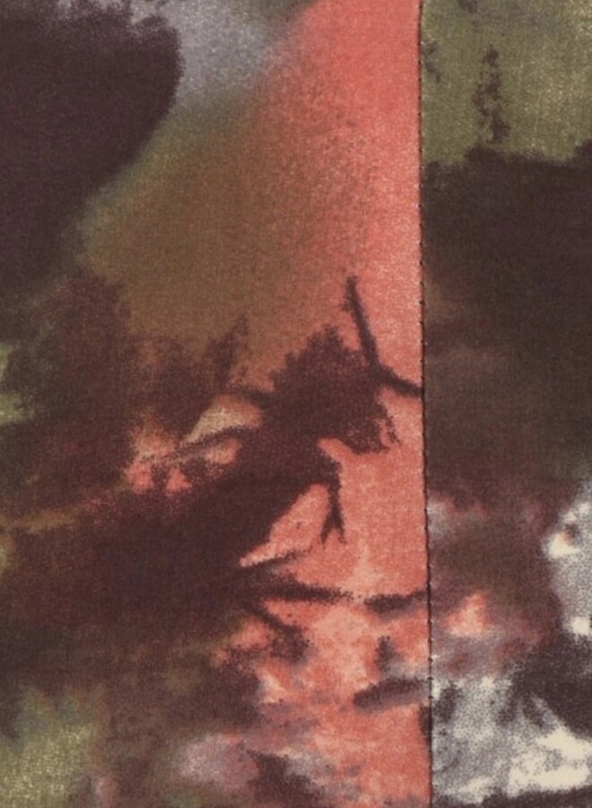 Tie dye print soft leggings