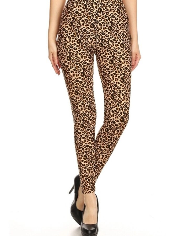 Super soft animal print leggings