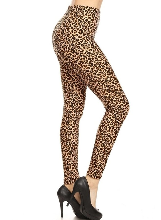 Super soft animal print leggings