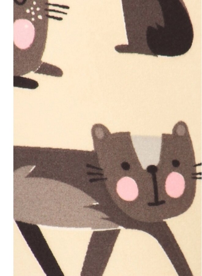 Super soft cat print leggings