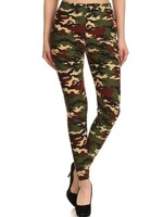 Super soft camo print leggings