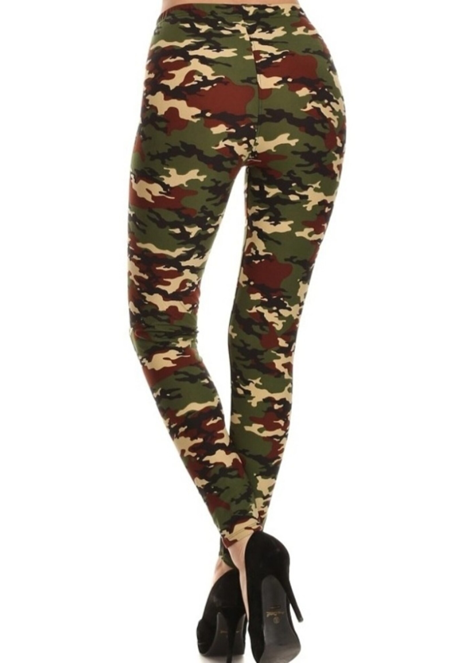 Super soft camo print leggings