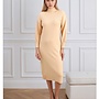 Elegant ribbed sweater dress