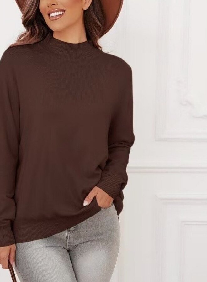 Round neck sweater