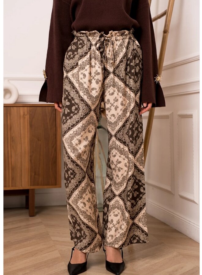 Cafe paisley pants