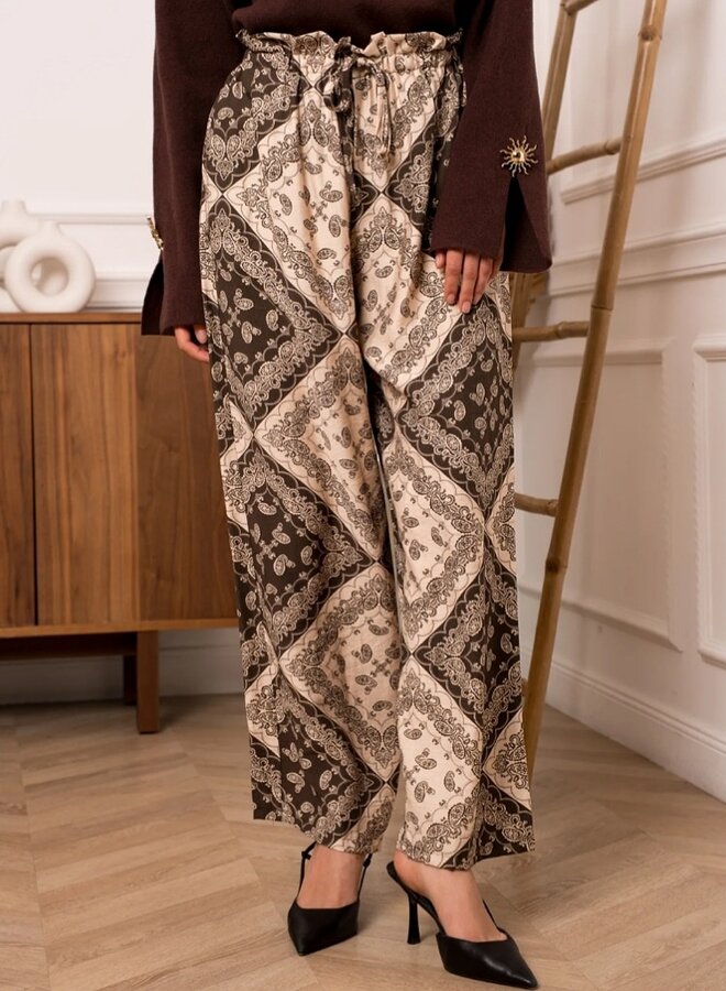 Cafe paisley pants
