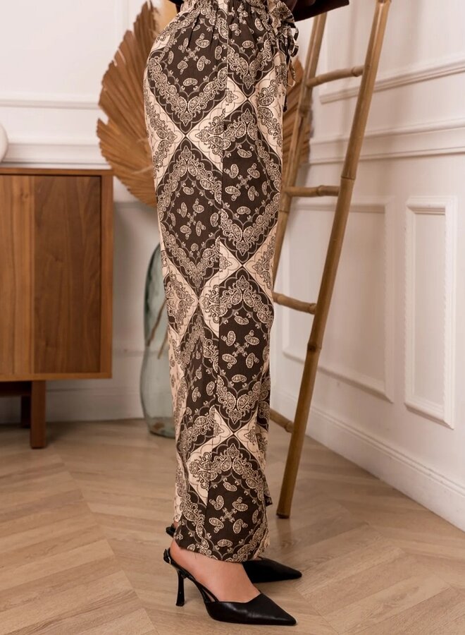 Cafe paisley pants