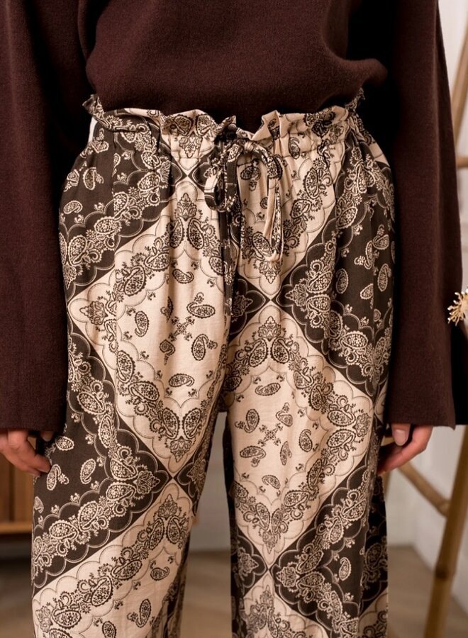 Cafe paisley pants