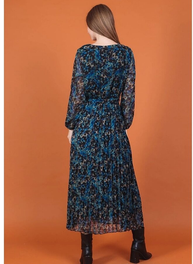 Floral print maxi dress