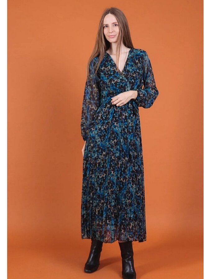 Floral print maxi dress